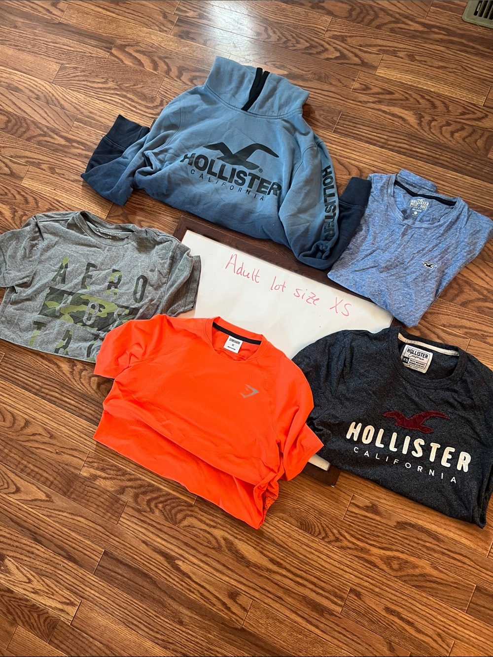 Variety of brands lot size adult Xs